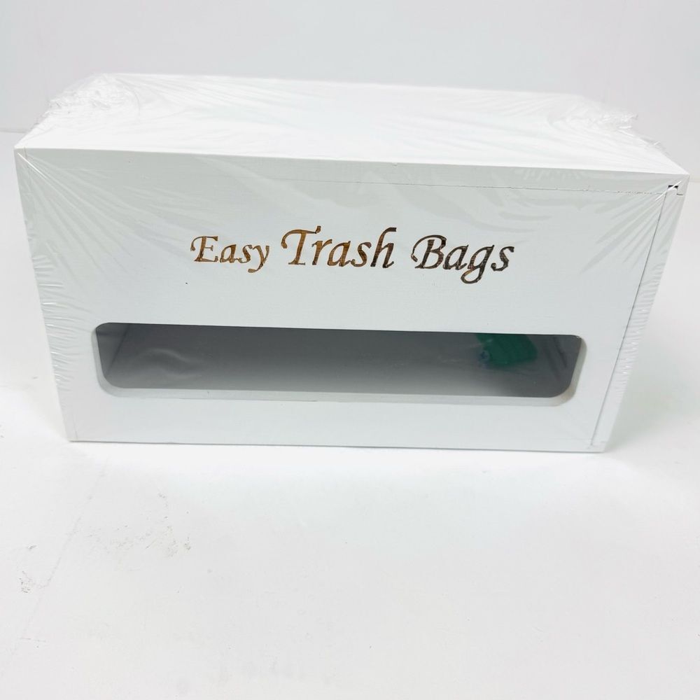 Trash Bag Holder White 10 x 5.5
